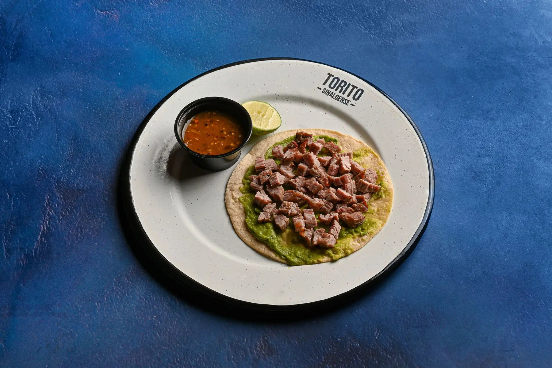 Taco de arrachera Ornelas